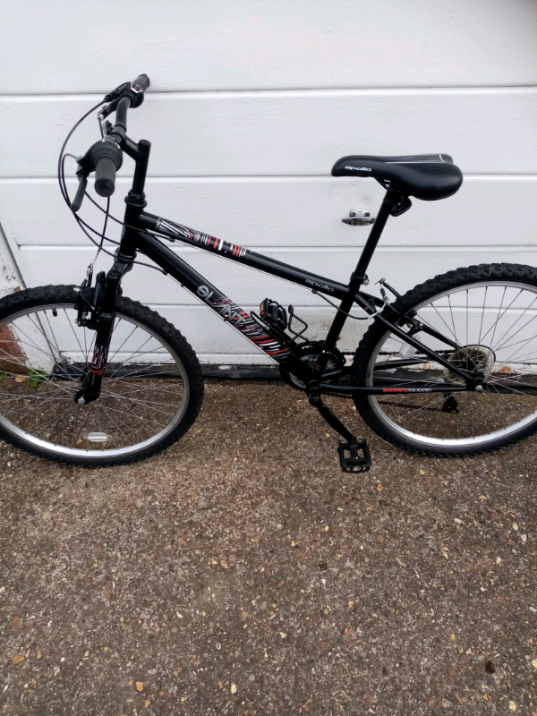 Apollo slant mountain bike, cost £170 